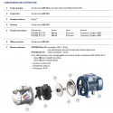 Elettropompa Autoadescante FUTURE JETm 1A-ST - Hp 0,75